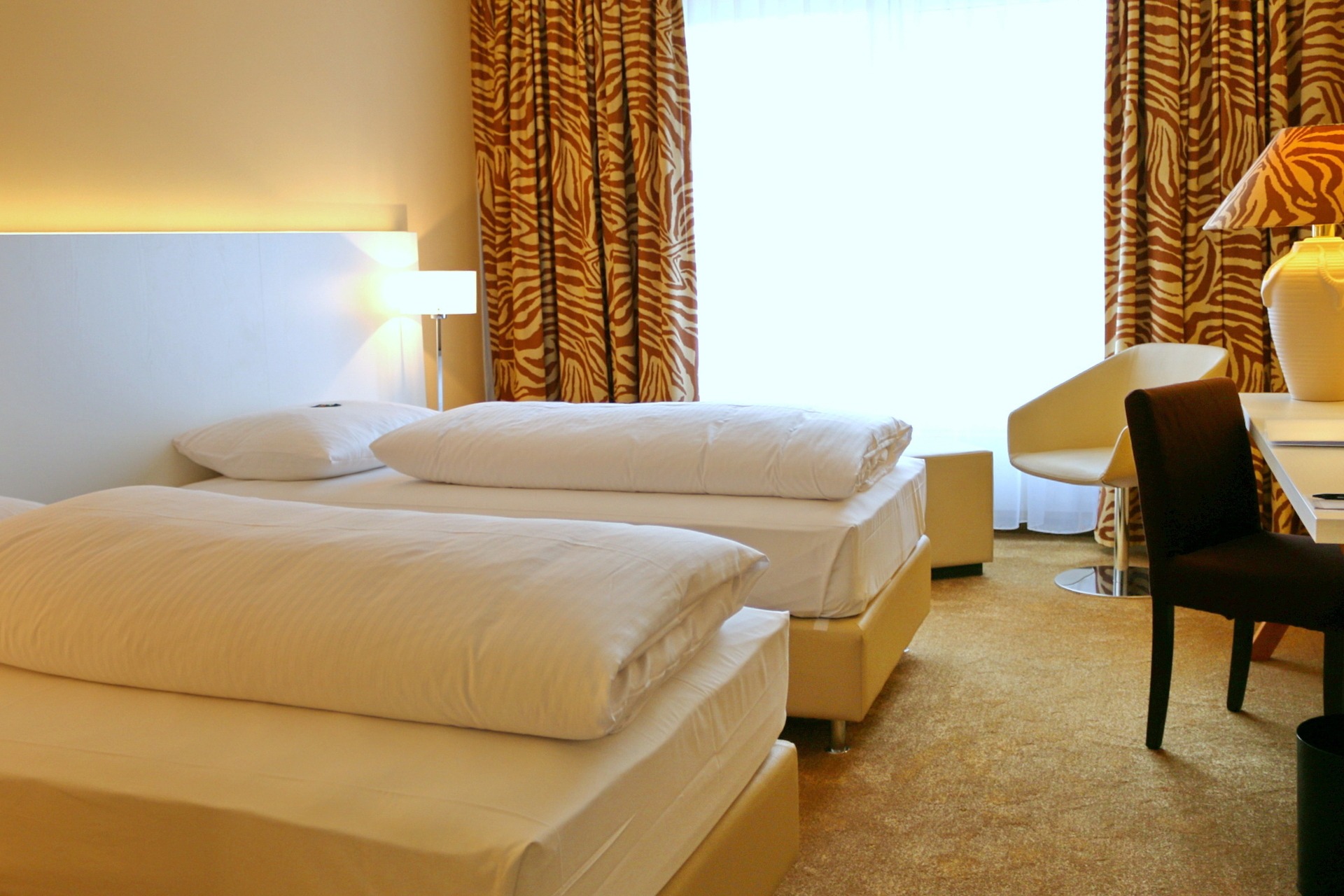 Twinbett-Zimmer im relexa hotel Frankfurt am Main