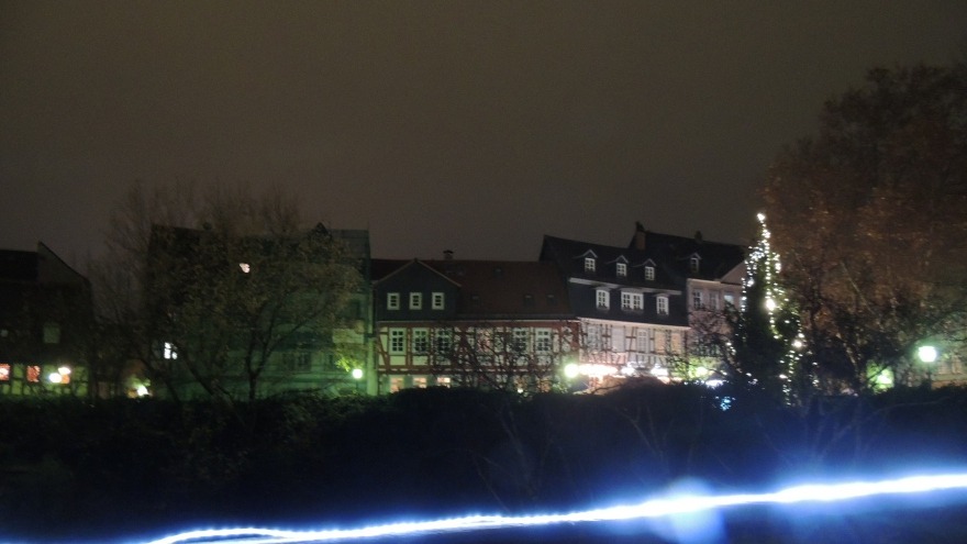 Weihnachtliche Innenstadt Frankfurts